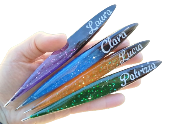 Penne artigianali in resina