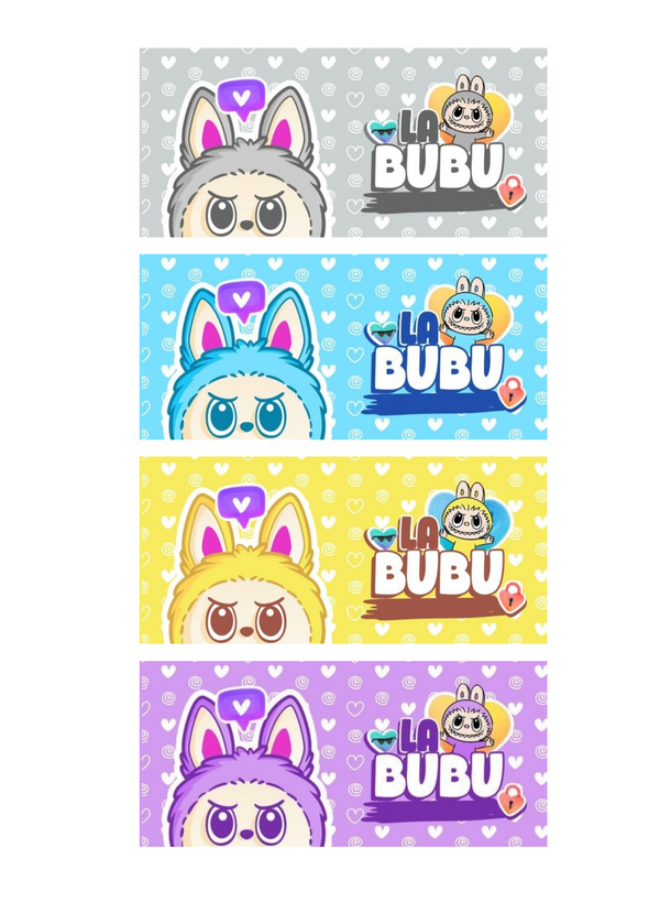 Tazza Labubu con denti nascosti