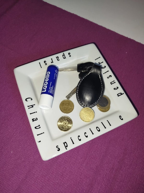 Svuota tasche con frase