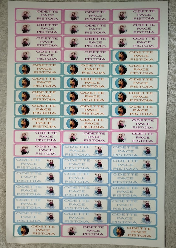 Etichette termoadesive per tessuti