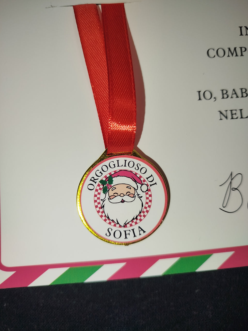 Attestato di merito di Babbo Natale